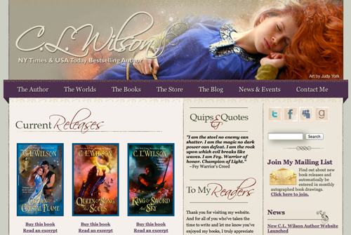 C.L. Wilson Website